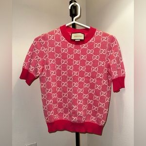 Gucci Jacquard Knit Top